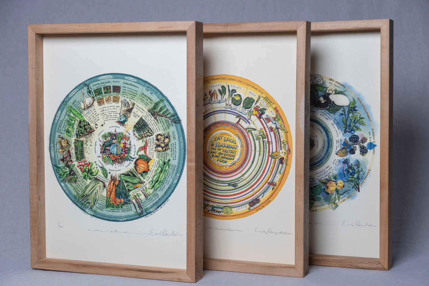 Veg Patch (What to Plant & When) — Limited Edition Print on Paper