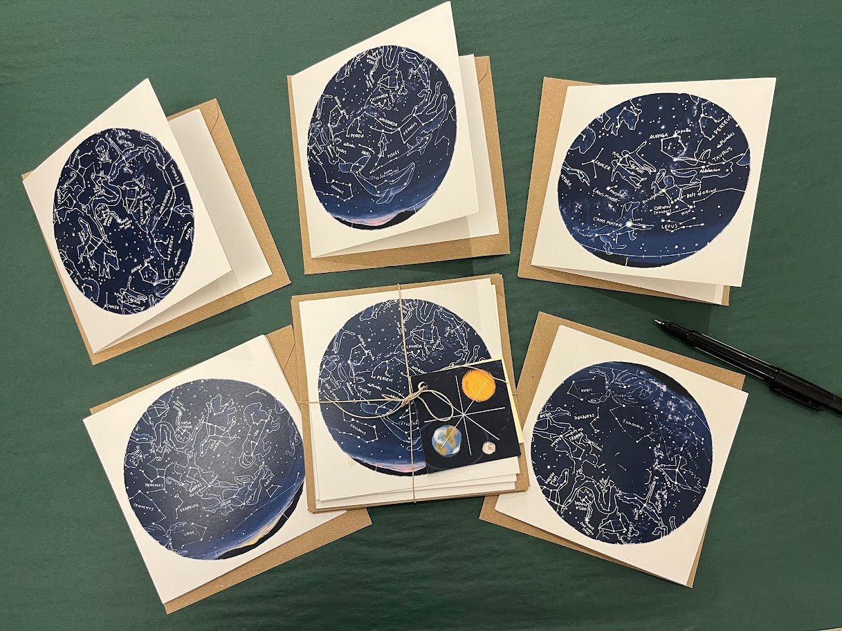Zodiac greeting card: Libra/Leo/Virgo