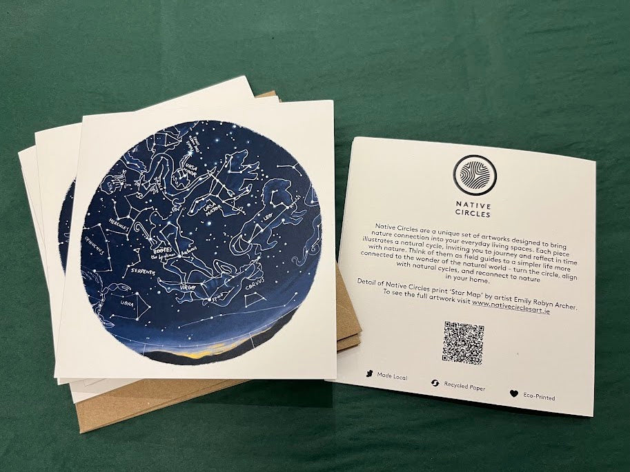 Zodiac greeting card: Libra/Leo/Virgo