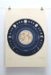 Moon Phases, Lunar Calendar — Limited Edition Print on Paper