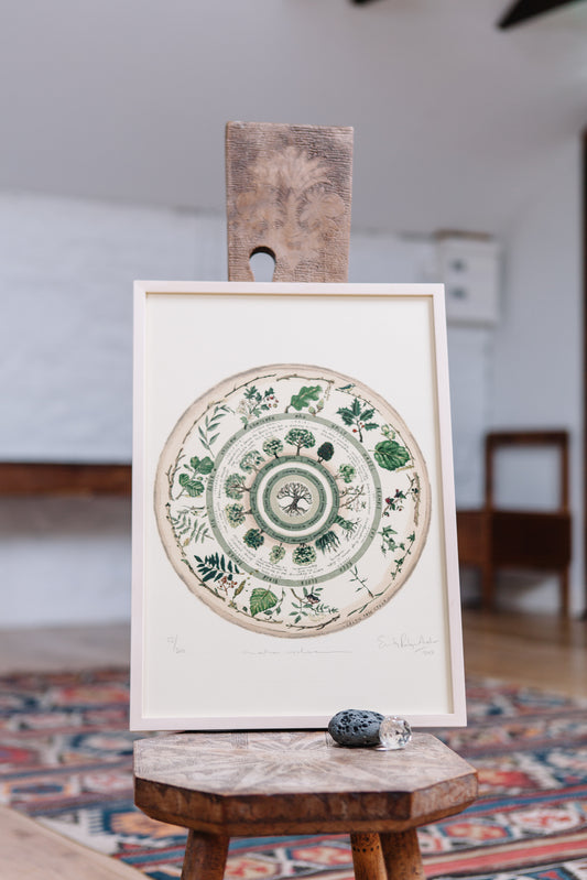 Celtic Tree Calendar — Limited Edition Print on Paper